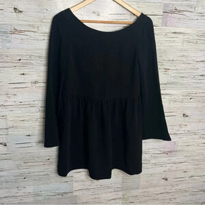 Elizabeth and James black dress size  xs long sleeve